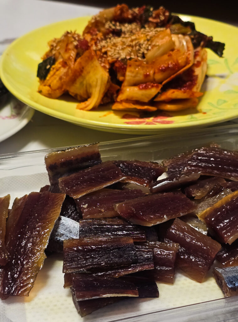 Gwamegi, Korean winter food